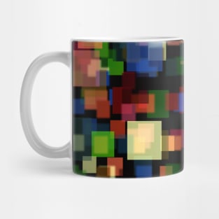 Abstract Squares and Rectangles Mug